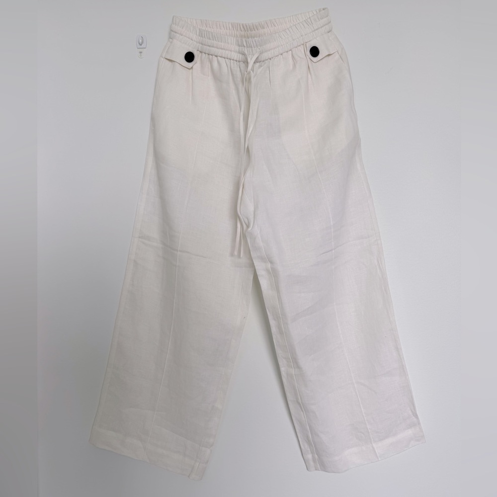 American Rag 100% linen cropped pants
